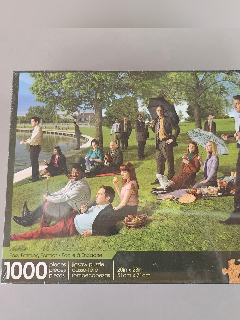 THE OFFICE - SUNDAY AFTERNOON IN THE PARK 1000 Piece Jigsaw Puzzle NBC Aquarius